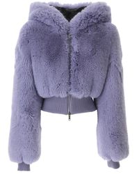 Moschino - Faux Fur & Shearling Jackets - Lyst