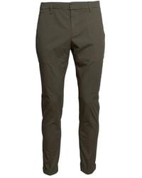 Dondup - Broeken ,Groen ,Katoen Gaubert Chinos - Lyst