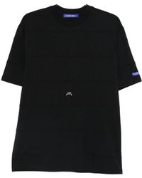 A_COLD_WALL* - Tops ,Zwart ,Katoen T-Shirt Met Logo-Print - Lyst