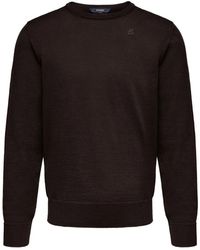 K-Way - Round-Neck Knitwear - Lyst