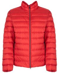Geox - Jassen ,Rood ,Winddichte Jas Voor Buitenavonturen - Lyst