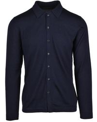 Slowear - Cardigan Met Kraag - Lyst