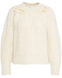 LoveShackFancy - Round-Neck Knitwear - Lyst