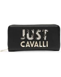 Just Cavalli - Schwarze geldbörsen portafogli - Lyst