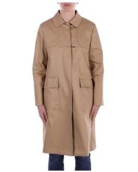 Fay - Single-Breasted Coats - Lyst