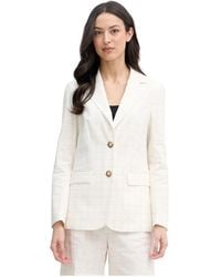 Benetton - Gestreepte Blazer - Lyst