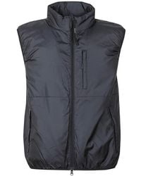 Aspesi - Gilet imbottito in nylon con zip - Lyst