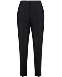 Alberta Ferretti - Slim-Fit Trousers - Lyst