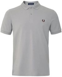 Fred Perry - Slim Fit Plain Polo - Lyst