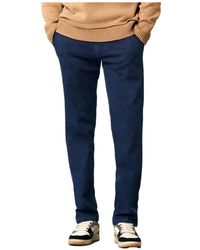 Meyer - Moderne passform denim hose bonn blau - Lyst