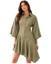 WEILI ZHENG - Shirt Dresses - Lyst