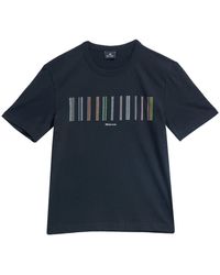 Paul Smith - T-Shirt Stitch Stripes - Lyst