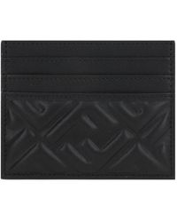 Fendi - Zwarte Portemonnees Voor Mannen - Lyst