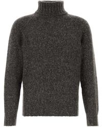 Brunello Cucinelli - Mouliné Kasjmier Trui Met Col - Lyst