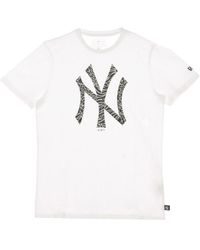 KTZ - Tops ,Wit ,Mlb Print Witte Tee Voor Mannen - Lyst