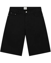 Arte' - Katoenen Bermuda Shorts Met Riemdetail - Lyst