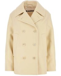 Jil Sander - Double-Breasted Coats - Lyst