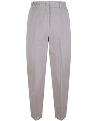 Incotex - Blaue stretch-baumwollhose - Lyst
