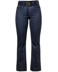 Goldbergh - Fitness ,Blauw ,Denim Softshell Skibroek - Lyst