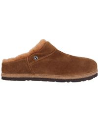 Rohde - Schoenen ,Bruin ,Suède Warm Gevoerde Suède Klompen - Lyst