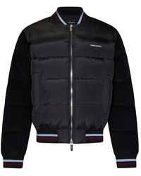 DSquared² - Bomberjack Met Donsdetail - Lyst