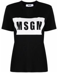 MSGM - T-Shirts - Lyst