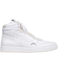 A_COLD_WALL* - Hohe leder-sneakers - Lyst