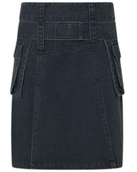 Halfboy - Rokken ,Grijs ,Katoen Cargo Rok - Lyst