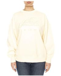Levi's - Hoodies & Sweatvesten ,Geel ,Katoen Sweatshirts - Lyst