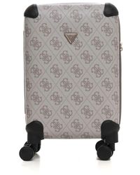 Guess - Stylischer Kleiner Trolley Mit 4 Rädern - Lyst