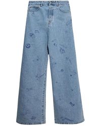 Vetements - Wide leg jeans - Lyst