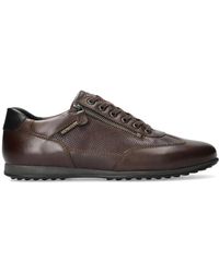 Mephisto - Brauner schnür-zip-sneaker - Lyst