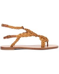 Alberta Ferretti - Flat Sandals - Lyst