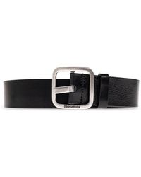 DSquared² - Leren Riem Met Gesp - Lyst