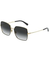 Dolce & Gabbana - Stilvolle metall sonnenbrille - Lyst