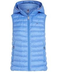 Tommy Hilfiger - Jassen ,Blauw ,Heldere Blauwe Jassen Voor Mannen - Lyst