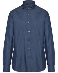 Canali - Casual Shirts - Lyst