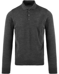 Drumohr - Tops ,Grijs ,Grijze T-Shirts En Polos - Lyst