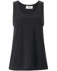 SMINFINITY - Tops ,Zwart ,Katoen Sleeveless Tops - Lyst