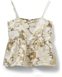 Sofie Schnoor - Off Metallic Detail Top - Lyst