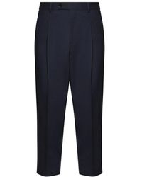 BE ABLE - Broeken ,Blauw ,Wol Suit Broeken - Lyst