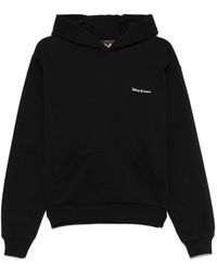 Coperni - Hoodies & Sweatvesten ,Zwart ,Katoen Geribbelde Sweatshirt Met Logo Detail - Lyst