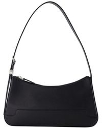 Marni - Schwarze Leder-Schultertasche Mit Kette - Lyst