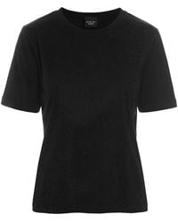 Bitte Kai Rand - Schwarzes Baumwoll-T-Shirt Top - Lyst