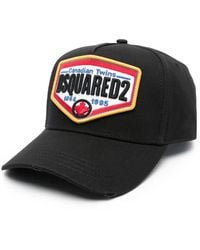 DSquared² - Logo Patch Baseball Cap - Lyst