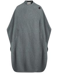 THE GARMENT - Jassen ,Grijs ,Wol Stijlvolle Jas Met Cape Design - Lyst