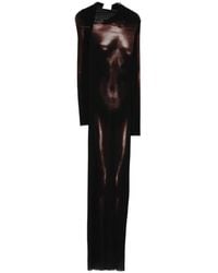 Jean Paul Gaultier - Body Dust" Print Dress - Lyst