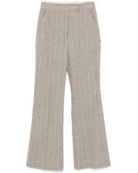 Mark Kenly Domino Tan - Wide Trousers - Lyst