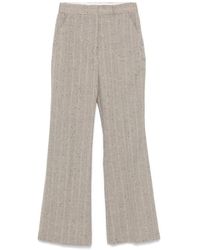Mark Kenly Domino Tan - Wide Trousers - Lyst