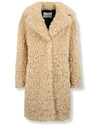 Stand Studio - Jassen ,Polyester Camille Cocoon Jas - Lyst